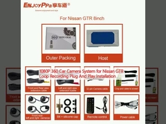 Système de caméra de voiture 1080P 360 pour Nissan GTR