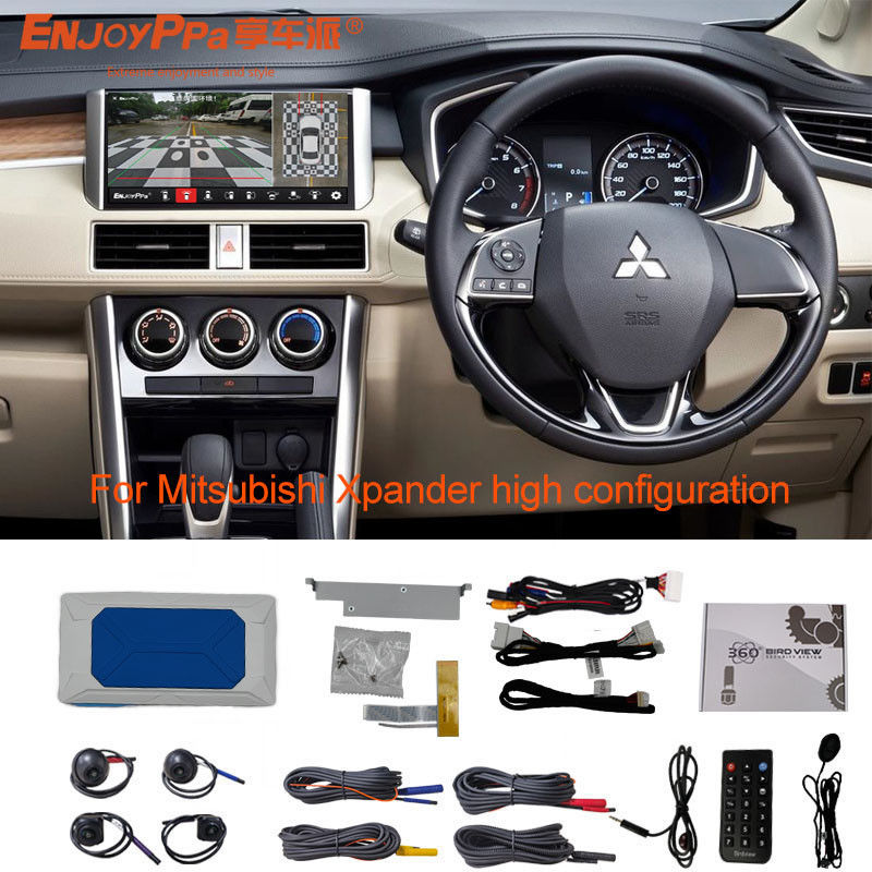 Système de caméra de 360 degrés en haute résolution 4K Voiture Pour Mitsubishi Xpander