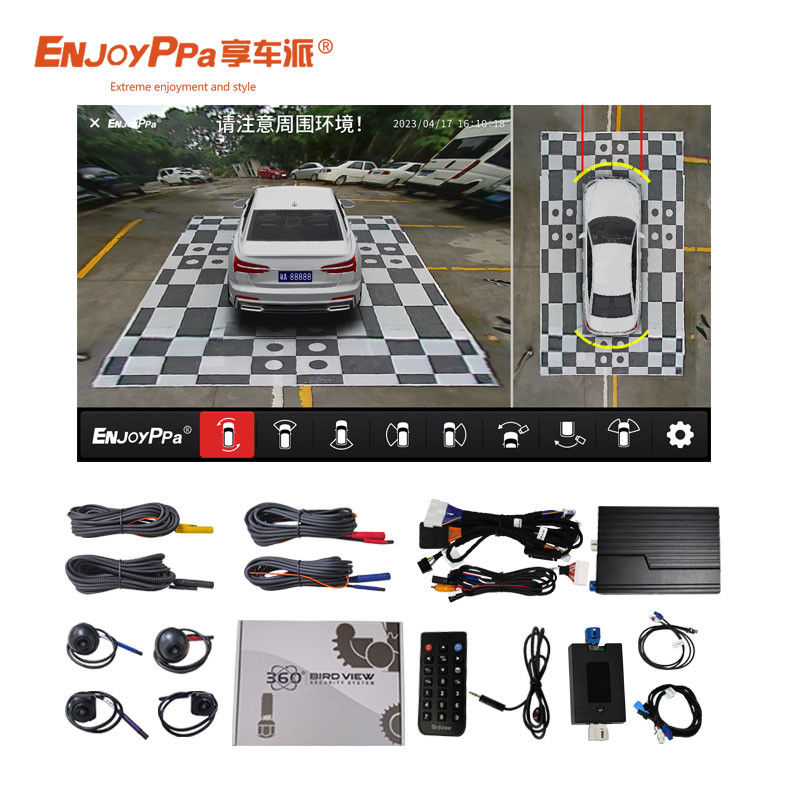 Système de caméra anti-eau à 360 degrés pour Toyota Land Cruiser 1080P