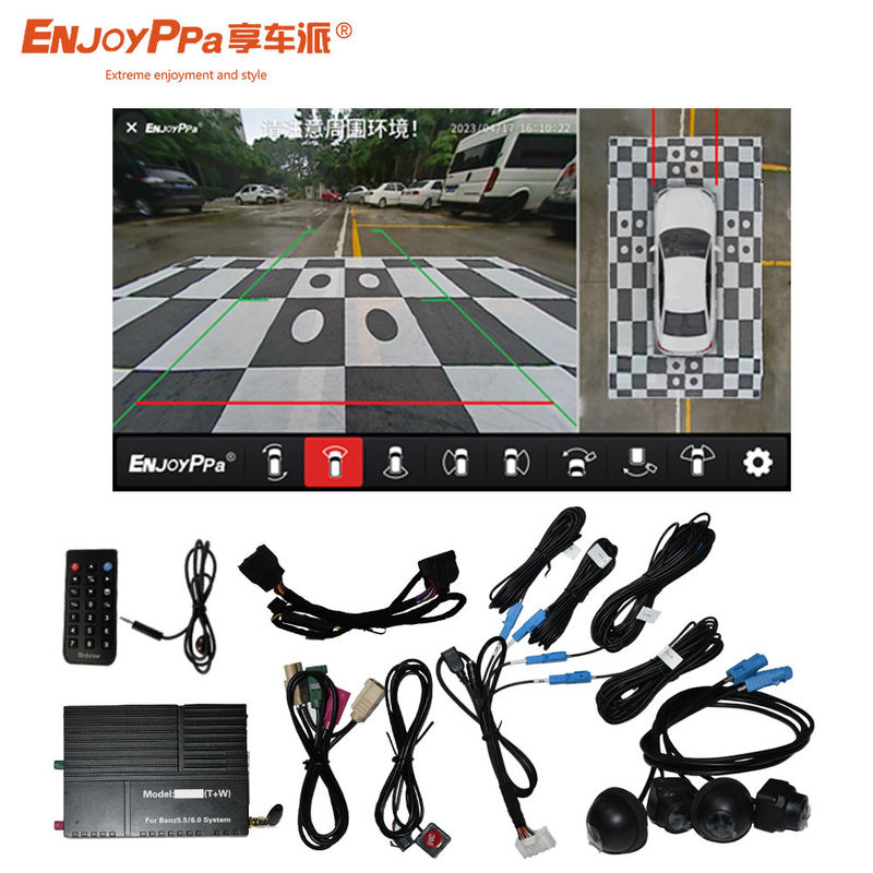 Voir les environs Système de caméra 360 pour Benz 6.0 Enregistrement en boucle