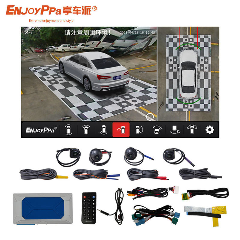 Système de caméra à vue d'ensemble à 360 degrés Pour Jeep 8,4 pouces Enregistreur DVR