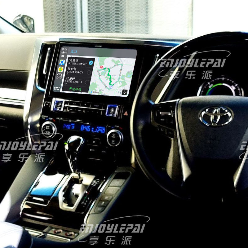 Caméras de stationnement à vue 360° étanches avec Carplay pour Toyota Alphard série 30
