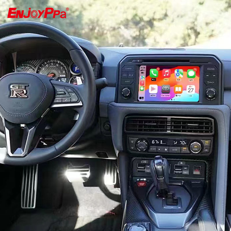 Système de caméra de voiture 360 avec Carplay pour Nissian GTR 1080P DVR d'enregistrement en boucle