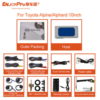 Système de caméra de voiture 360 pour Toyota ALPHARD